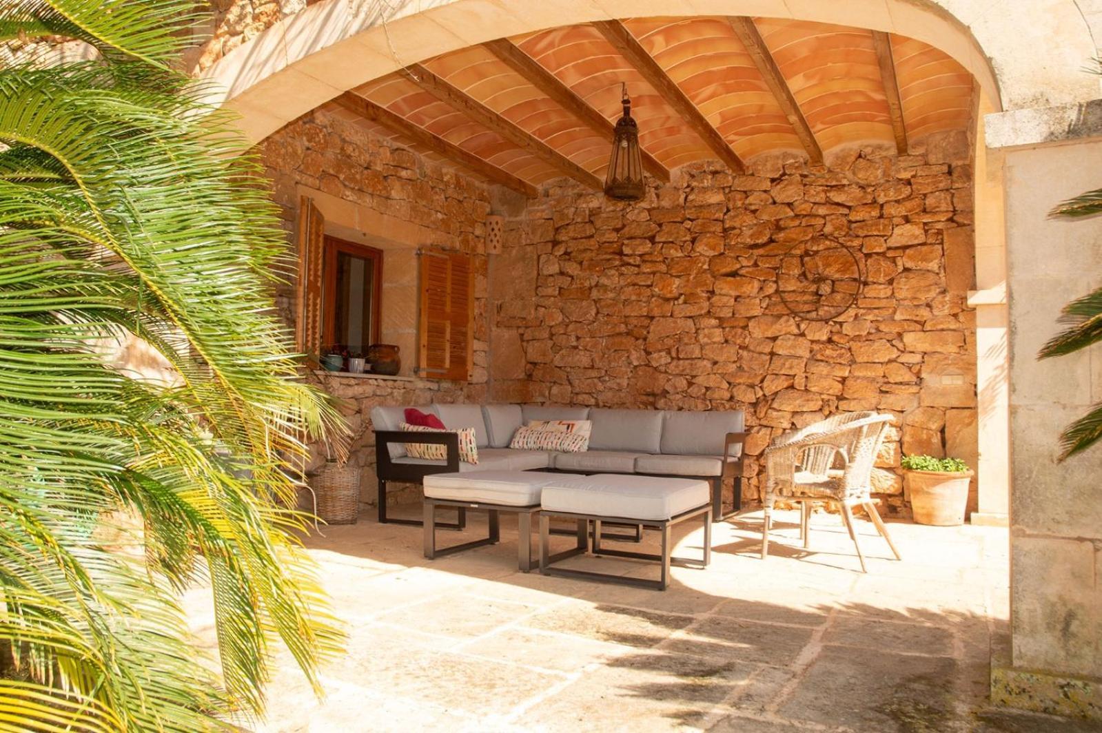 Lujosa Casa Mallorquina Restaurada Ses Salines  Kültér fotó