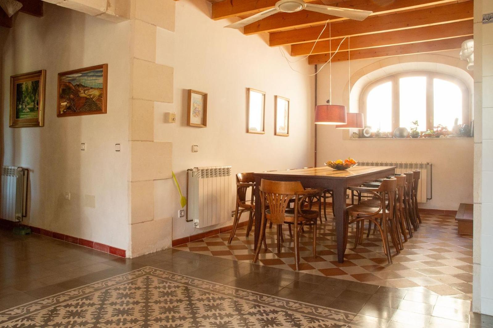 Lujosa Casa Mallorquina Restaurada Ses Salines  Kültér fotó